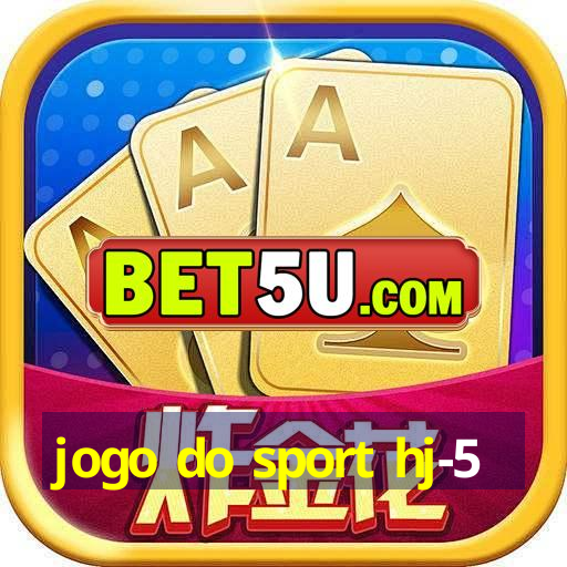 jogo do sport hj